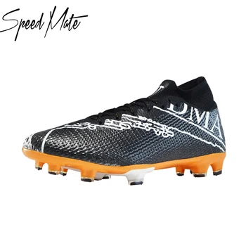 Спортни обувки Speedmate Fg, за възрастни, класическа футболна обувки, водоустойчив мека дишаща футболни обувки Изображение