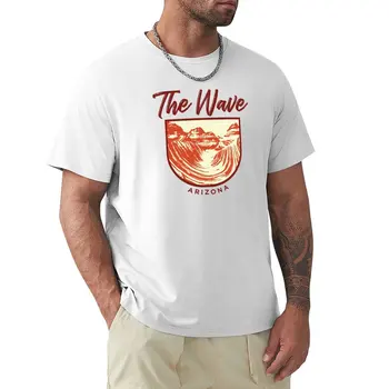Тениска Wave - Arizona, тениски, потници в големи размери, облекла kawaii, мъжки реколта тениски Изображение